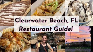 Clearwater Beach, FL Restaurant Guide + Top 3 Magic Kingdom Snacks!