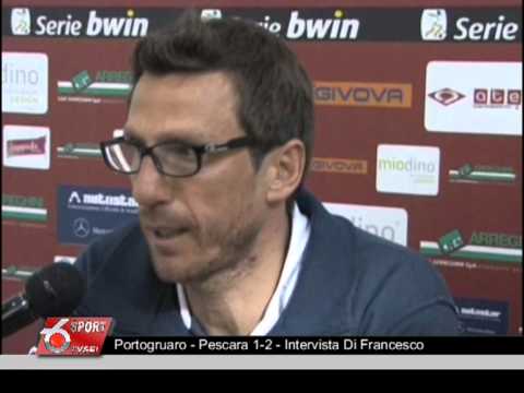 Portogruaro - Pescara 1-2 Eusebio Di Francesco