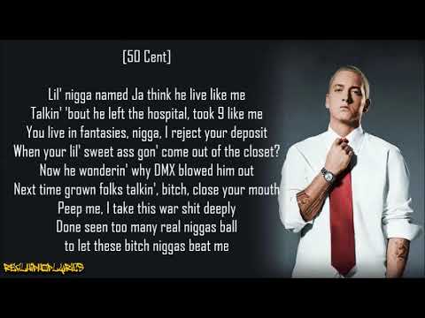 Eminem - Hail Mary ft. 50 Cent & Busta Rhymes (Lyrics)