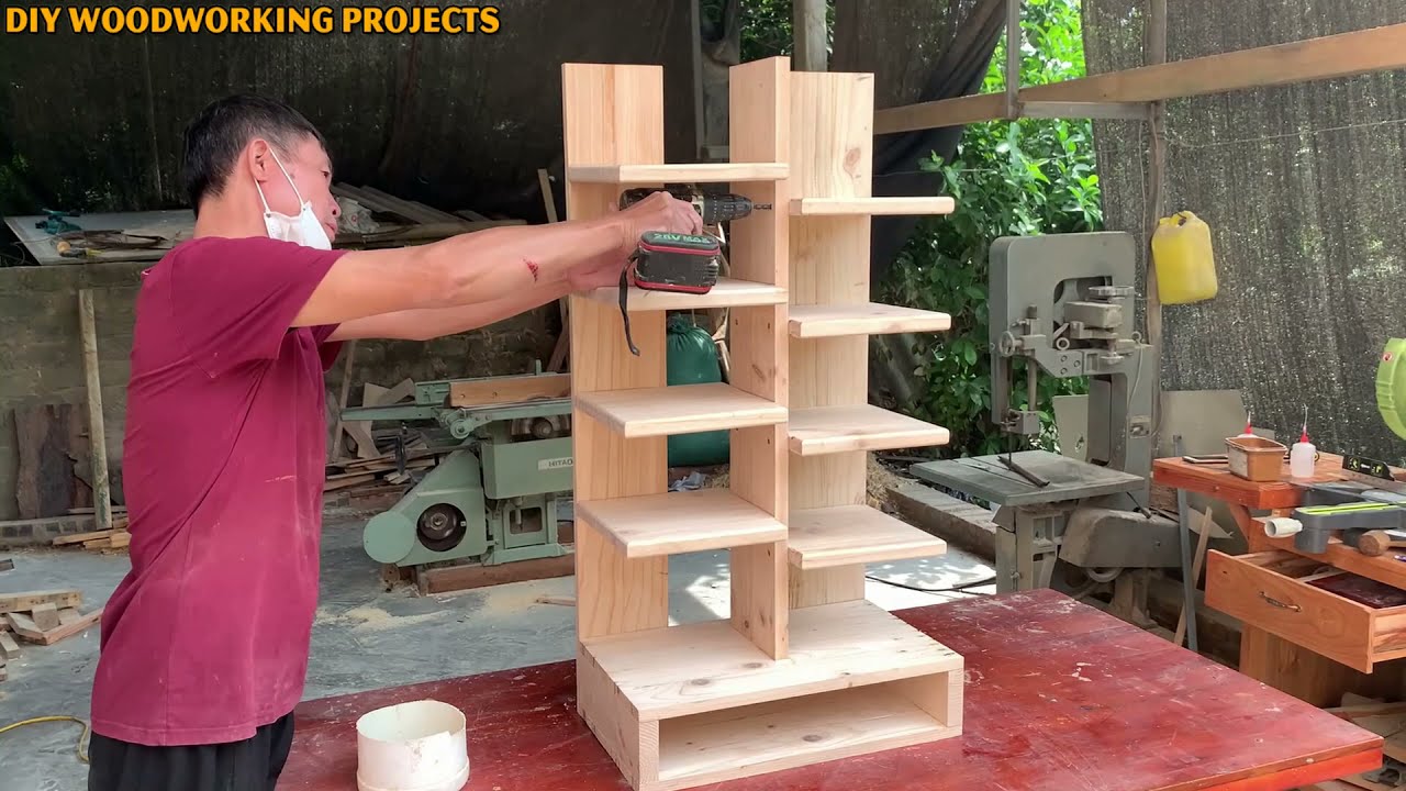 Watch Easy Modern Style Woodworking From Pallets // The Best DIY Shoe Racks To Keep Your Home In Order now Easy Modern Style Woodworking From Pallets // The Best DIY Shoe Racks To Keep Your Home In Order