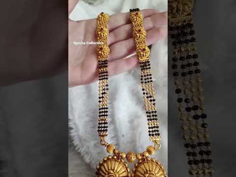 spruha Collection 9130575284 #collection #new #spruha #paithani #soft #rajwadijewellery #mangalsutra