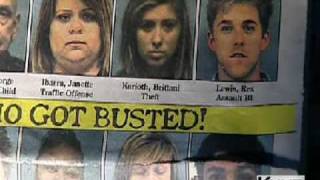 BUSTED in Austin Mugshot Newpaper