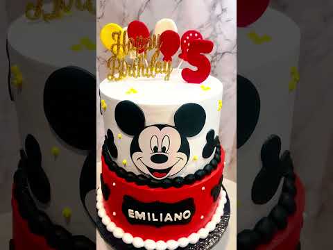 Diseños de Pasteles #mickey #cake #edible #balloons
