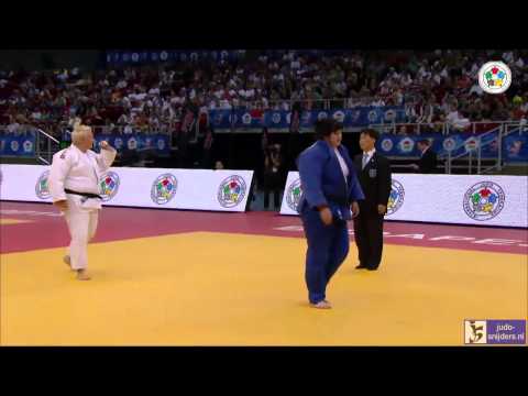 Judo 2014 Grand Prix Budapest: Kuelbs (GER) - Kindzerska (UKR) [+78kg] Bronze