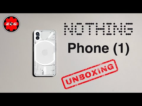 Nothing Phone 1 unboxing (ASMR)