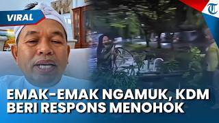 VIRAL! EMAK EMAK NGAMUK Teriak Panggil Dedi Mulyadi soal Jalan Rusak, Respons Gubernur Bikin Kaget