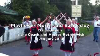 preview picture of video 'Mayflower Morris dance Ripon with Basingclog'
