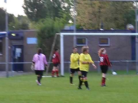 Uchta Da1 - Edesche Boys Da1 -29-04-2009 - Doelpunt Dirma Verwoerd