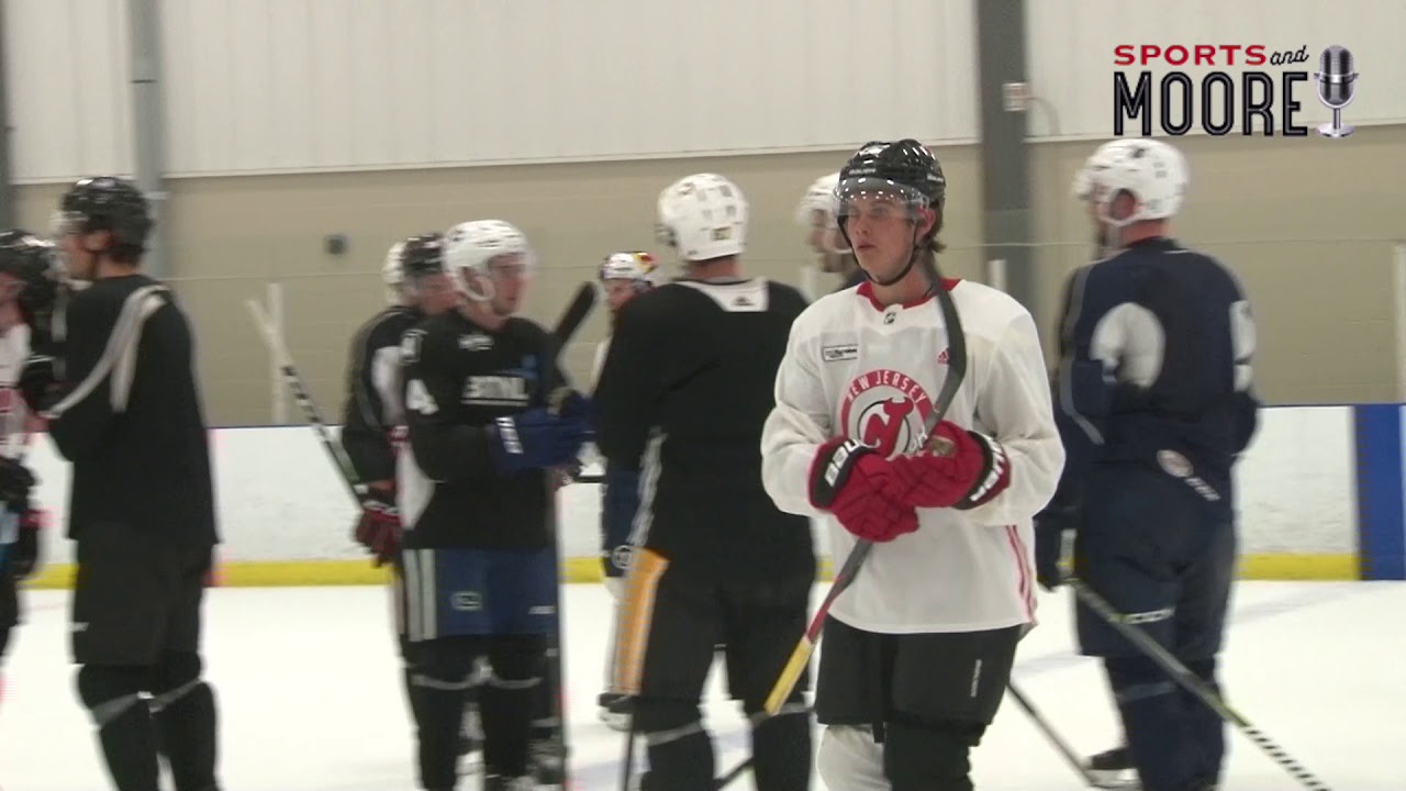 VIDÉO: Jack Hughes s'entraîne avec Crosby et MacKinnon...