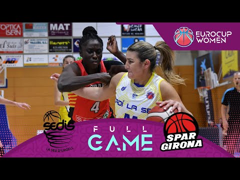 Cadi La Seu v Spar Girona | Full Basketball Game | EuroCup Women 2023-24