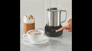 Secura Automatic Milk Frother, 4-in-1 Electric Milk Steamer, 17oz