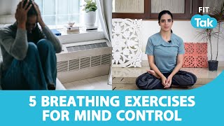 5 Exercises To Heal Your Mind | Yoga For Mind Control | Yoga With Mansi | Fit Tak