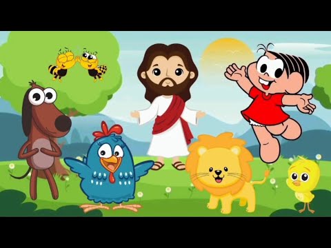 Quem ama os animais com a Mônica | Nome e Som dos Animais | Músicas e Canções Infantis