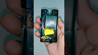 What&#39;s inside a high voltage stun gun taser ? #shorts #experimentsbykeshav