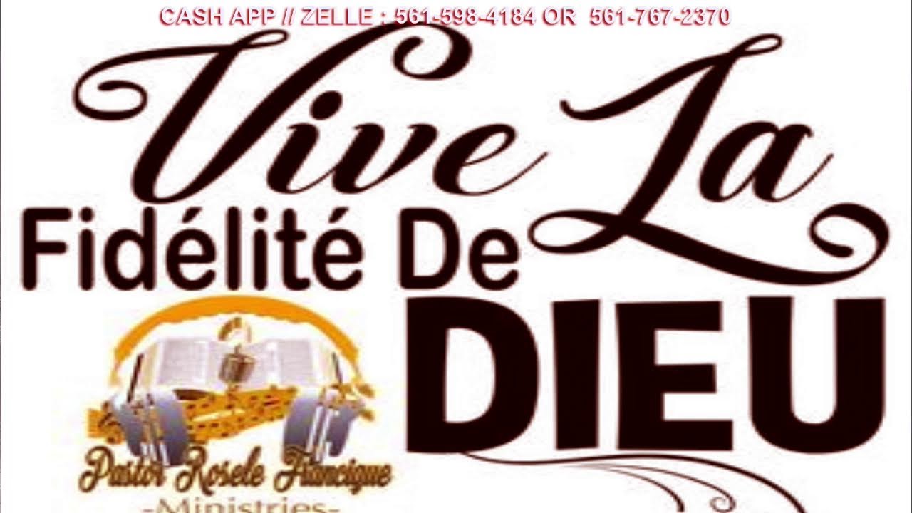 JEUDI DE GRACE ET DE BENEDICTION : PAST ROSELE FRANCIQUE  / RADIO ALLELUIA MINISTRIES