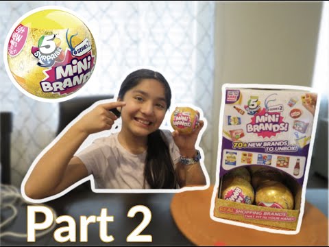 Mini Brands Five Surprise Series 2 | Part 2