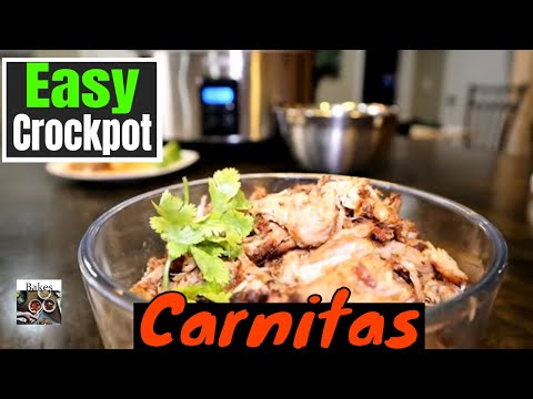 How to Make Pork Carnitas in a Slow Cooker Easy Crockpot Recipe!