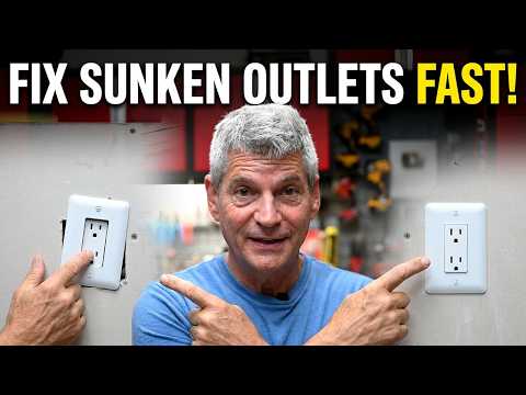 How to Fix Loose or Sunken Outlets in 5 Minutes No Electrician