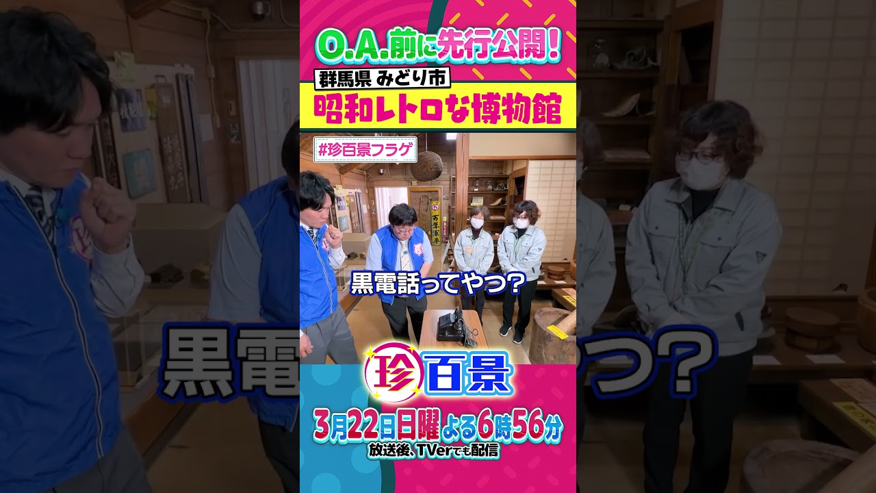 珍百景「昭和レトロな博物館」