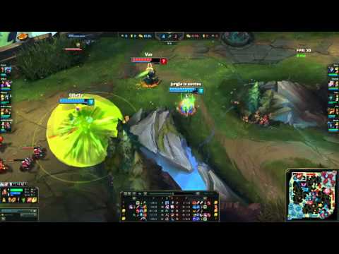 LoL: Svenskeren Nidalee vs Kindred Jungle SEASON2016 Feb 2016