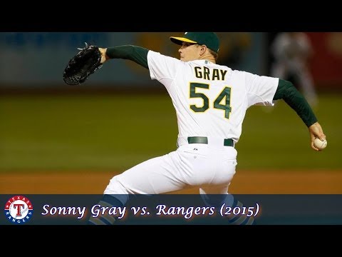 Oakland A's Pitching Performances Episode 16 - Sonny Gray vs. Rangers (2015)