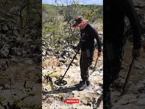 a caçada continua na cachoeira do Roncador no município de Felipe Guerra RN
