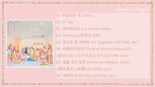 Download lagu IZ*ONE (아이즈원) - COLOR*IZ (1st Mini Album) TRACKLIST [FULL ALBUM] mp3