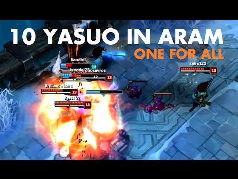 10 Yasuo in ARAM (One for All)