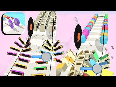 Twin Slicer ​- All Levels Gameplay Android,ios (Levels 140-142)