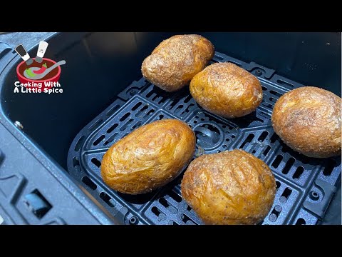 Air Fryer Baked Potatoes Recipe
