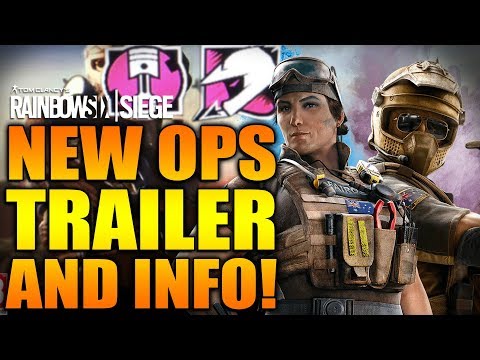 Rainbow Six Siege - In Depth: NEW DLC OPS TRAILER & INFO - Gridlock & Mozzie