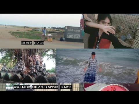 virudachalam😇#Arulmigu Kolanjiyappar Temple  #silver beach #our trip memories