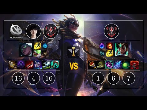 VG iBoy Senna vs Karma Sup - KR GrandMaster Patch 10.10