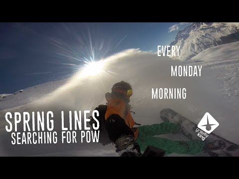 Oberalp Pass: Searching for Spring Lines – Every Monday Morning episode 24