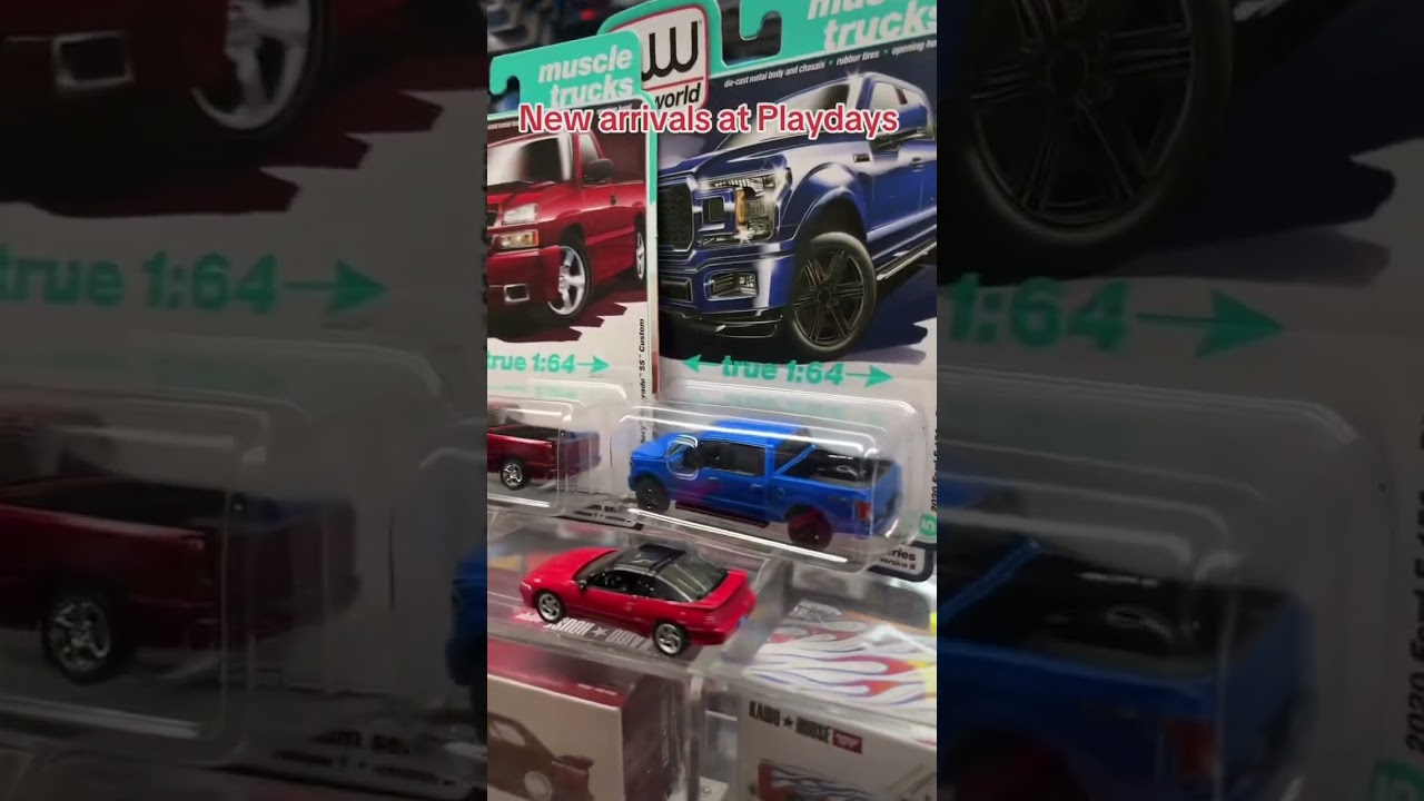 New arrivals at Playdays. 5.20.25