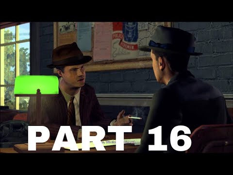 LA Noire Remastered Gameplay Walkthrough Part 16- The Manifest  (PS5)