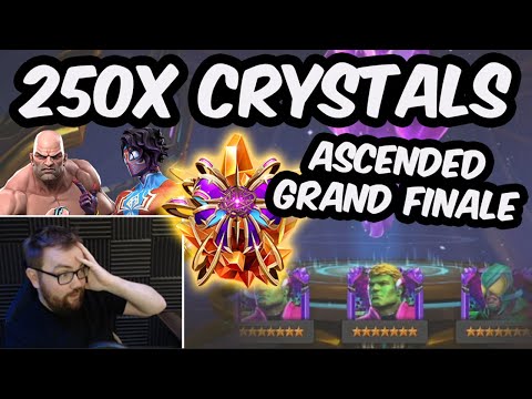 250x Superior Banquet Crystal Opening - THE ASCENDED GRAND FINALE - Marvel Contest of Champions