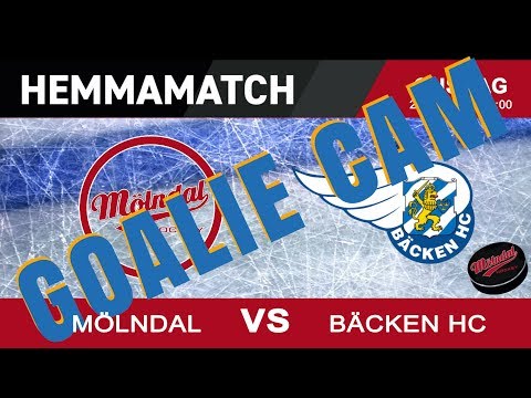 A-Laget Mölndal - Bäcken 6-4  2019/10/02 Åby Ishall