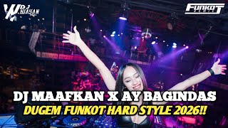 Download lagu DJ MAAFKAN X AY BAGINDAS FUNKOT GALAU HARD STYLE 2026 - DJ WAYAN HERZ mp3