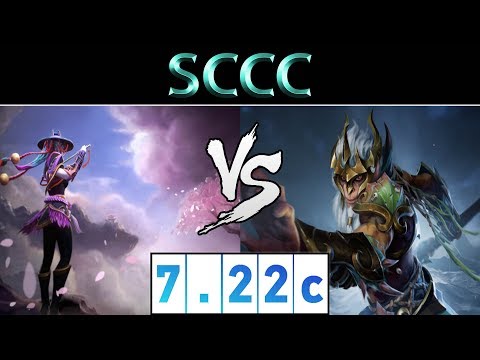 宋淳 Sccc [Templar Assassin] vs [MK] ► CN Ranked ► Dota 2 7.22c