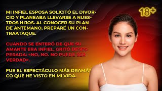 Mi infiel esposa solicitó el divorcio y planeaba llevarse a nuestros hijos...