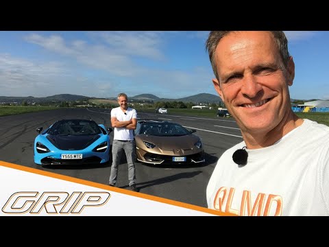 Hypersport-Cabrios - Lamborghini Aventador SVJ vs. McLaren 720S I GRIP