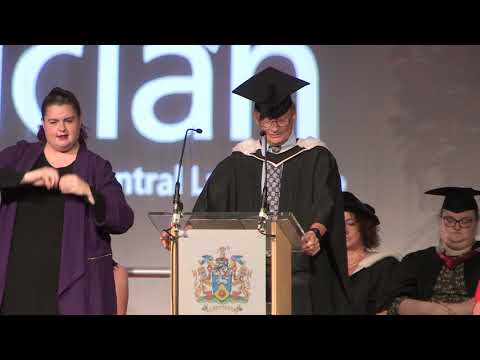 UCLan Graduation Ceremony: Wednesday 17 July 12pm