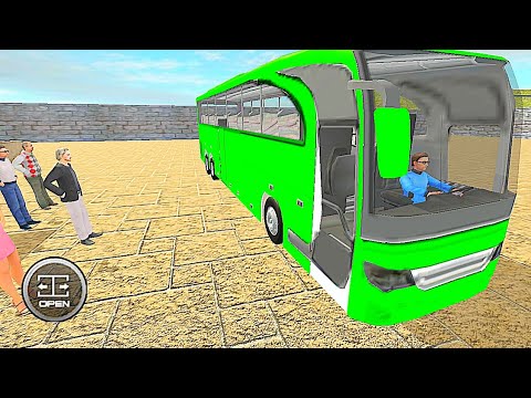 Real Uphill Offroad Bus Driving Game -#22 Bus Simulator Games - New games 2023 - Android Gameplay