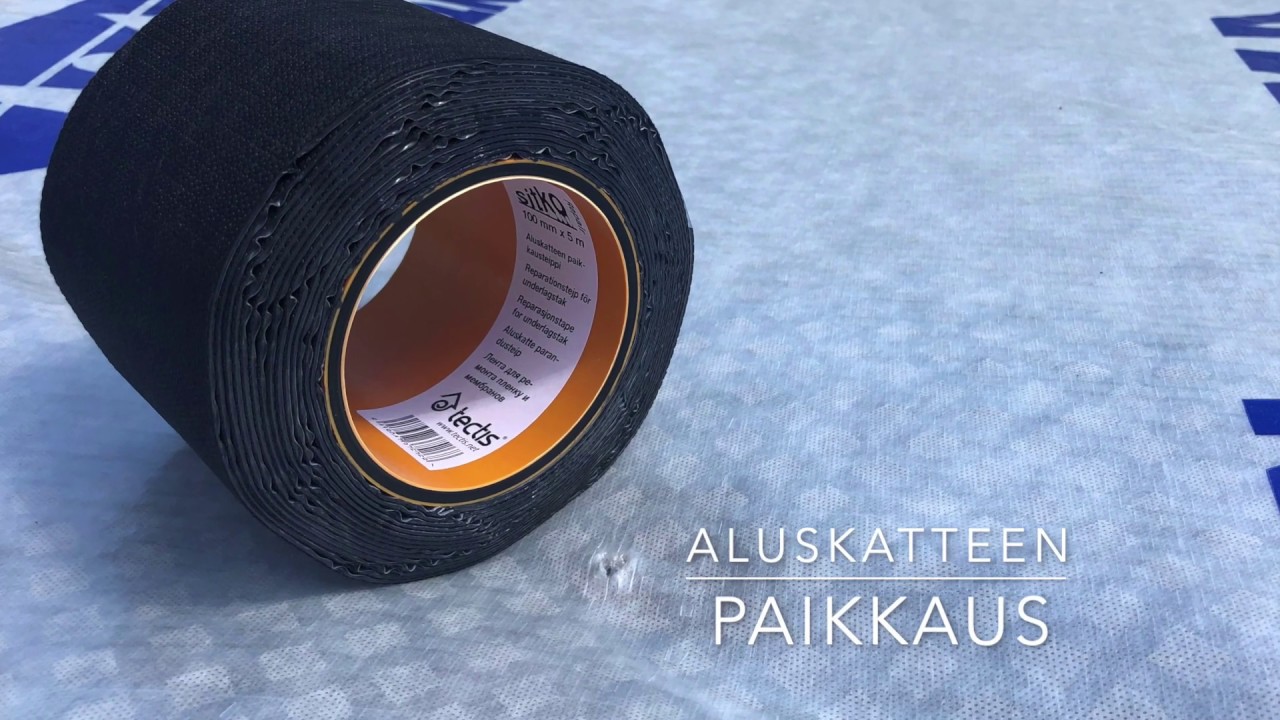 Aluskatteen paikkaus