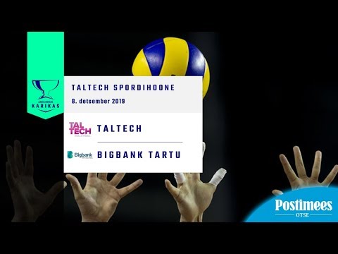 TalTech vs Bigbank Tartu - Eesti meeste karikavõistlused, 8.12.2019