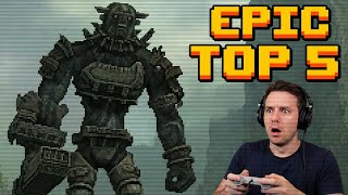 An Epic Countdown Of My Top 5 Favourite Colossi - Shadow Of The Colossus!!