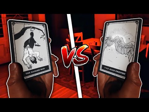 We Did Tarot Card Roulette and it was Absolute CHAOS - Phasmophobia w/ CJ, Psycho, and Blob