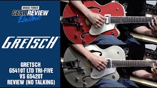 Video thumbnail for Gretsch G5410T LTD Tri-Five VS G5420T Review (No Talking) by Music Force Official
