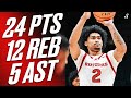 Dylan Harper Records 1st Career Double Double December 10 2024